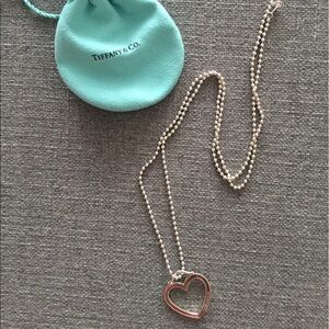 Tiffany & Co. Silver Heart Necklace